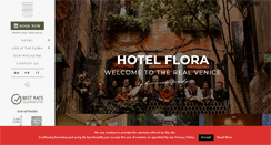 Desktop Screenshot of hotelflora.it