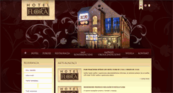 Desktop Screenshot of hotelflora.pl